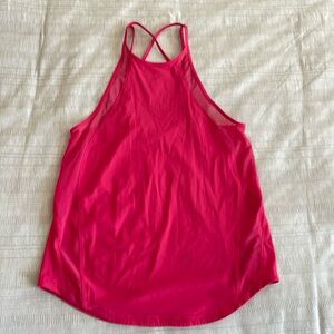 Lululemon tank, dark pink, size 4.
